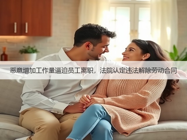 恶意增加工作量逼迫员工离职，法院认定违法解除劳动合同(图2)