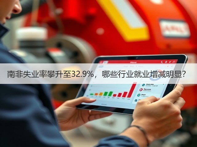 南非失业率攀升至32.9%，哪些行业就业增减明显？(图3)