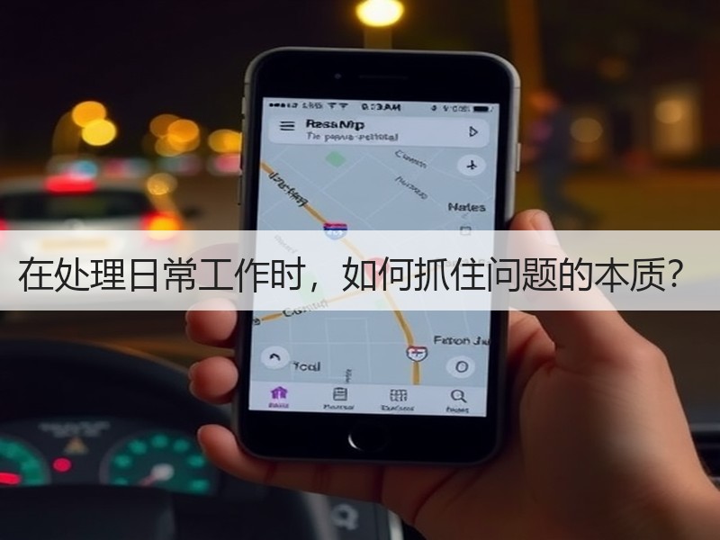 在处理日常工作时，如何抓住问题的本质？