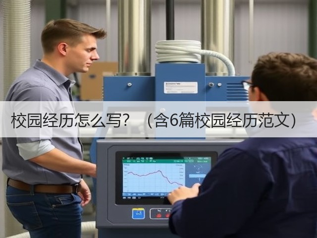校园经历怎么写?(含6篇校园经历范文)(图3) 校园经历怎么写?(含6篇校园经历范文)(图3)