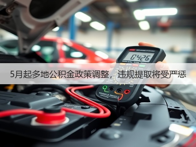 5月起多地公积金政策调整,违规提取将受严惩(图1) 5月起多地公积金政策调整,违规提取将受严惩(图1)