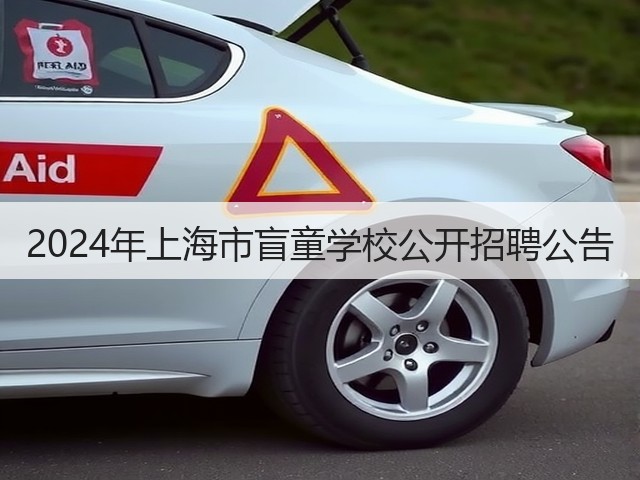 2024年上海市盲童学校公开招聘公告(图1) 2024年上海市盲童学校公开招聘公告(图1)