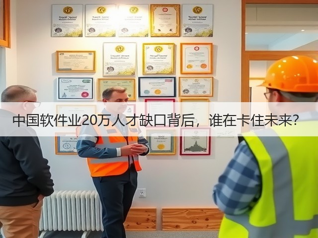中国软件业20万人才缺口背后,谁在卡住未来?(图2) 中国软件业20万人才缺口背后,谁在卡住未来?(图2)