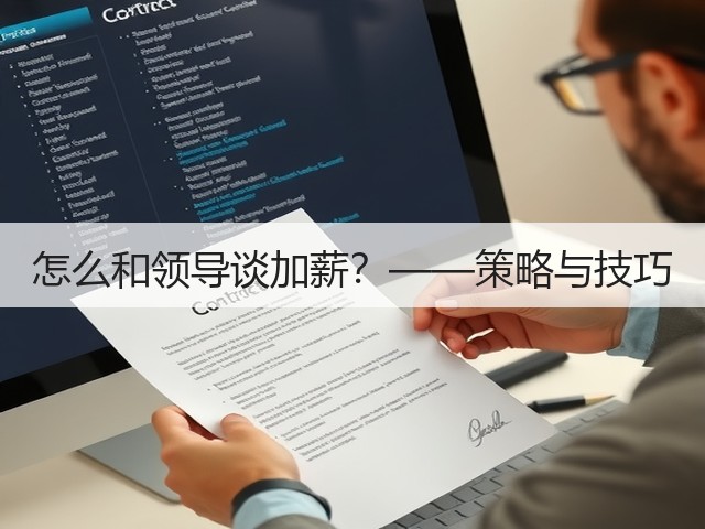 怎么和领导谈加薪?——策略与技巧(图2) 怎么和领导谈加薪?——策略与技巧(图2)