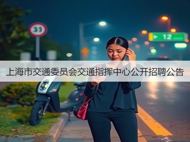 上海市交通委员会交通指挥中心公开招聘公告(图3) 上海市交通委员会交通指挥中心公开招聘公告(图3)