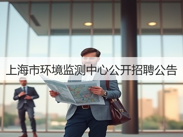 上海市环境监测中心公开招聘公告(图2)