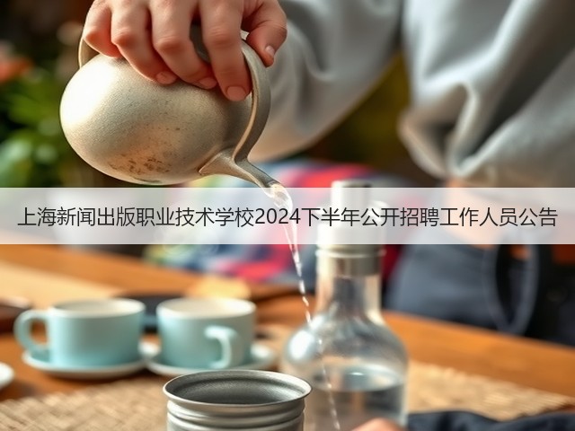上海新闻出版职业技术学校2024下半年公开招聘工作人员公告(图1)