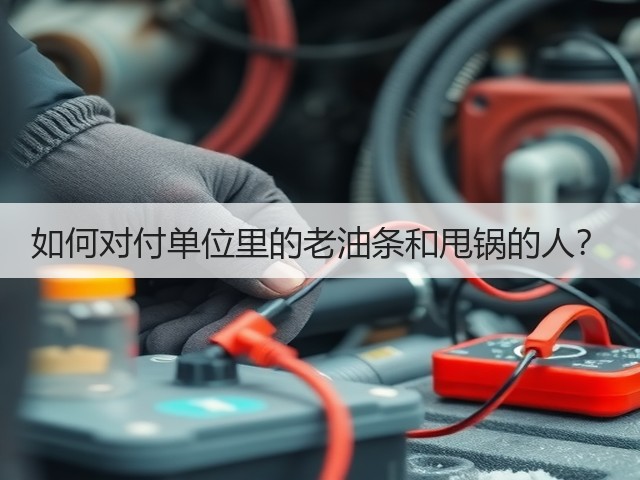 如何对付单位里的老油条和甩锅的人?(图2) 如何对付单位里的老油条和甩锅的人?(图2)