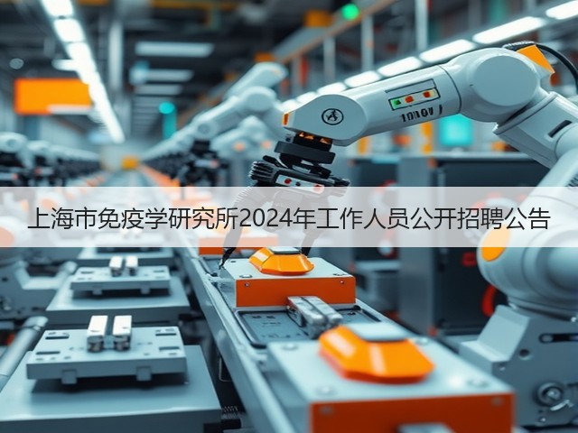 上海市免疫学研究所2024年工作人员公开招聘公告(图2) 上海市免疫学研究所2024年工作人员公开招聘公告(图2)