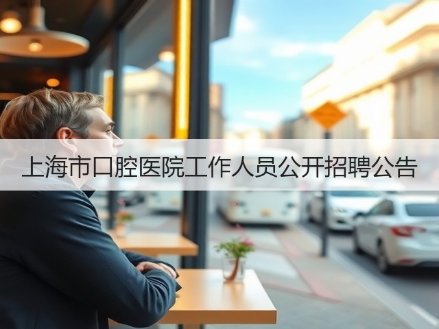 上海市口腔医院工作人员公开招聘公告(图1) 上海市口腔医院工作人员公开招聘公告(图1)