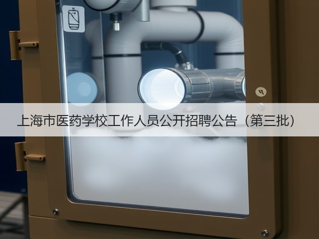 上海市医药学校工作人员公开招聘公告(第三批)(图2) 上海市医药学校工作人员公开招聘公告(第三批)(图2)
