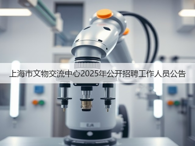 上海市文物交流中心2025年公开招聘工作人员公告(图3) 上海市文物交流中心2025年公开招聘工作人员公告(图3)