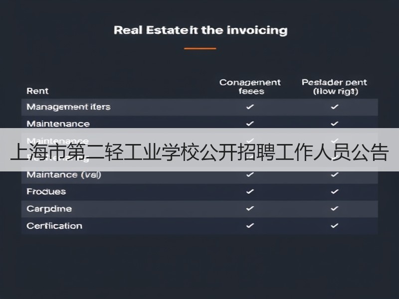 上海市第二轻工业学校公开招聘工作人员公告
