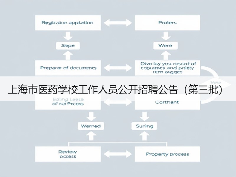 上海市医药学校工作人员公开招聘公告（第三批）