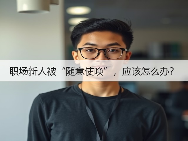 职场新人被“随意使唤”,应该怎么办?(图2) 职场新人被“随意使唤”,应该怎么办?(图2)