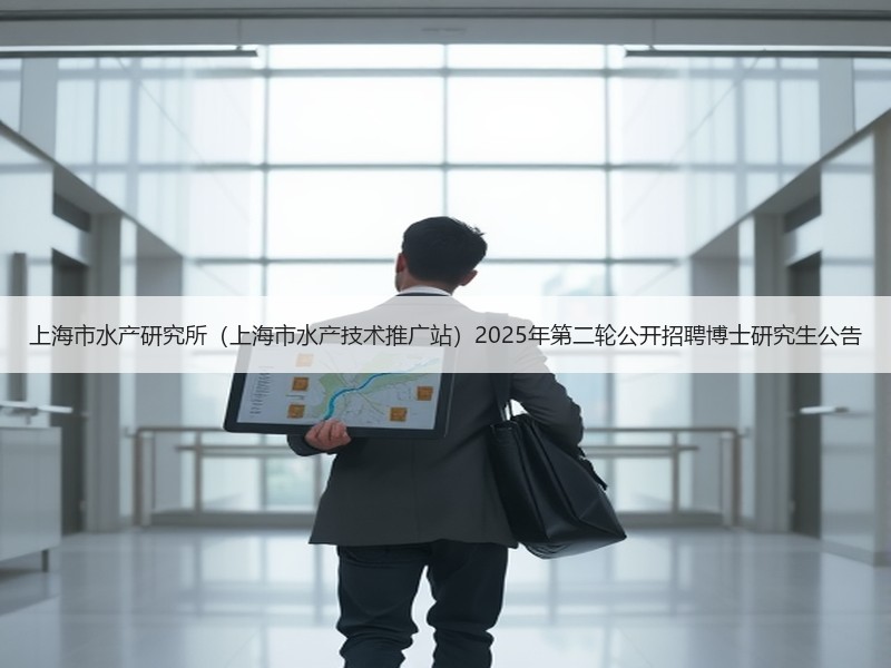 上海市水产研究所（上海市水产技术推广站）2025年第二轮公开招聘博士研究生公告