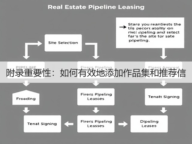 附录重要性：如何有效地添加作品集和推荐信(图1)