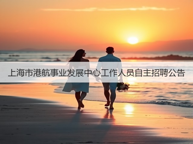 上海市港航事业发展中心工作人员自主招聘公告(图3)