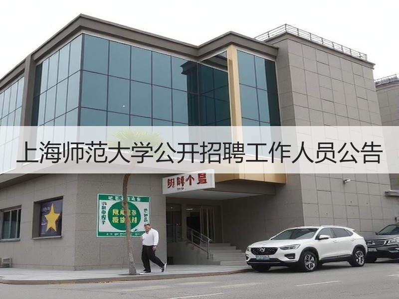 上海师范大学公开招聘工作人员公告