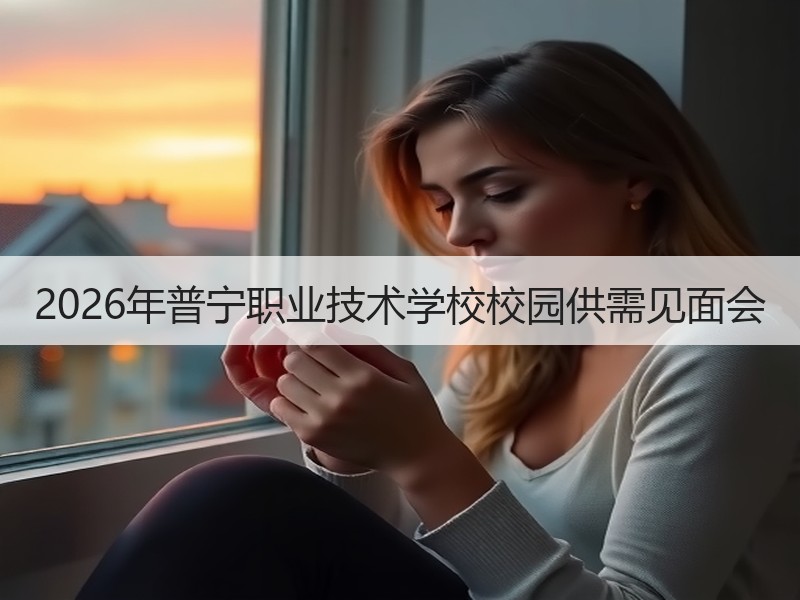 2026年普宁职业技术学校校园供需见面会