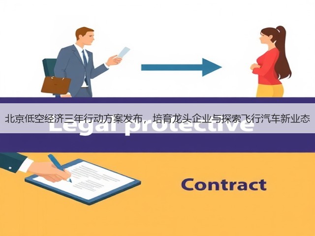 北京低空经济三年行动方案发布,培育龙头企业与探索飞行汽车新业态(图2) 北京低空经济三年行动方案发布,培育龙头企业与探索飞行汽车新业态(图2)