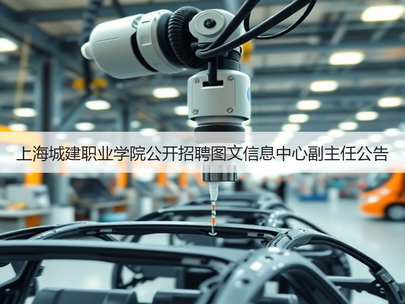 上海城建职业学院公开招聘图文信息中心副主任公告