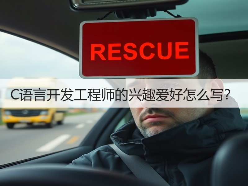 C语言开发工程师的兴趣爱好怎么写？