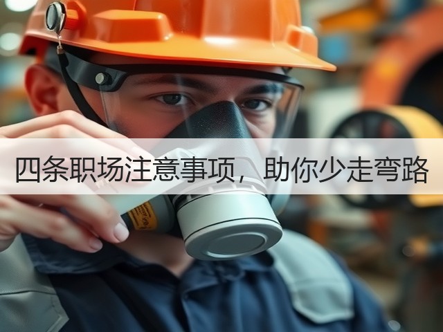 四条职场注意事项,助你少走弯路(图2) 四条职场注意事项,助你少走弯路(图2)