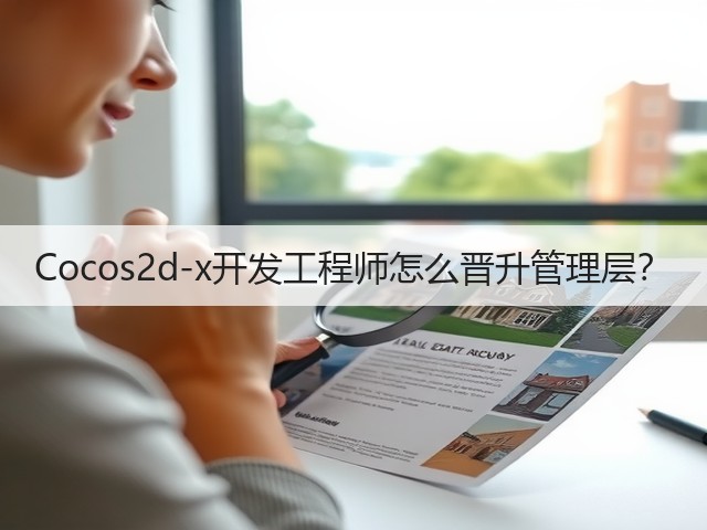 Cocos2d-x开发工程师怎么晋升管理层?(图1) Cocos2d-x开发工程师怎么晋升管理层?(图1)