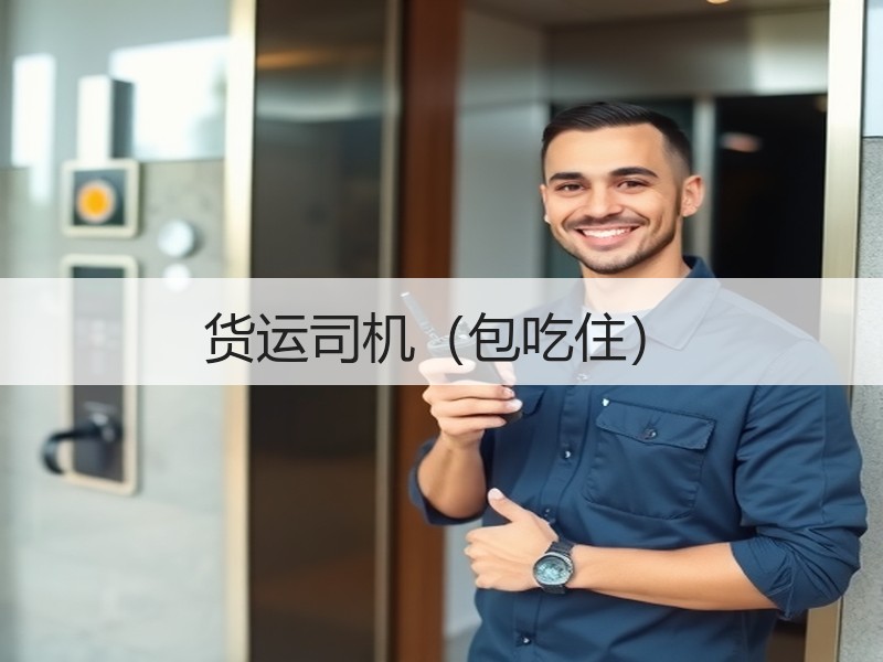 货运司机（包吃住）