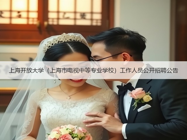 上海开放大学（上海市电视中等专业学校）工作人员公开招聘公告(图1)
