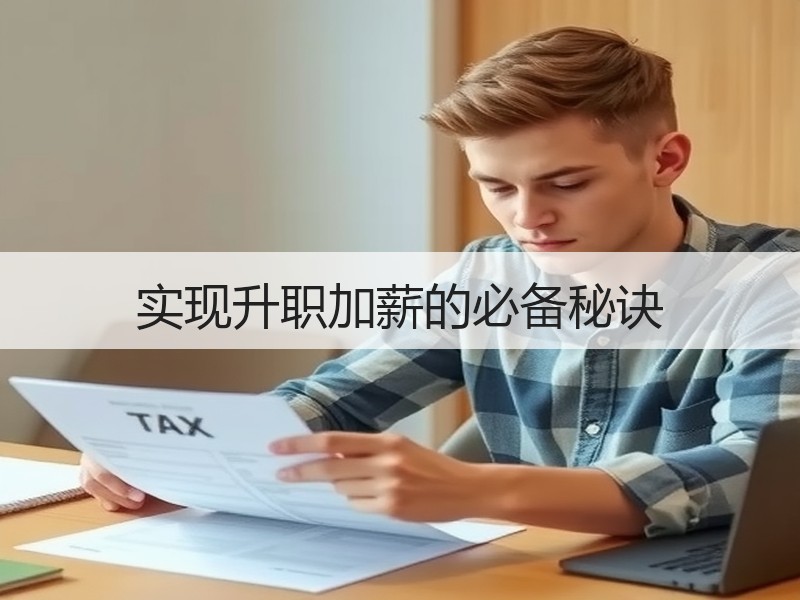 实现升职加薪的必备秘诀