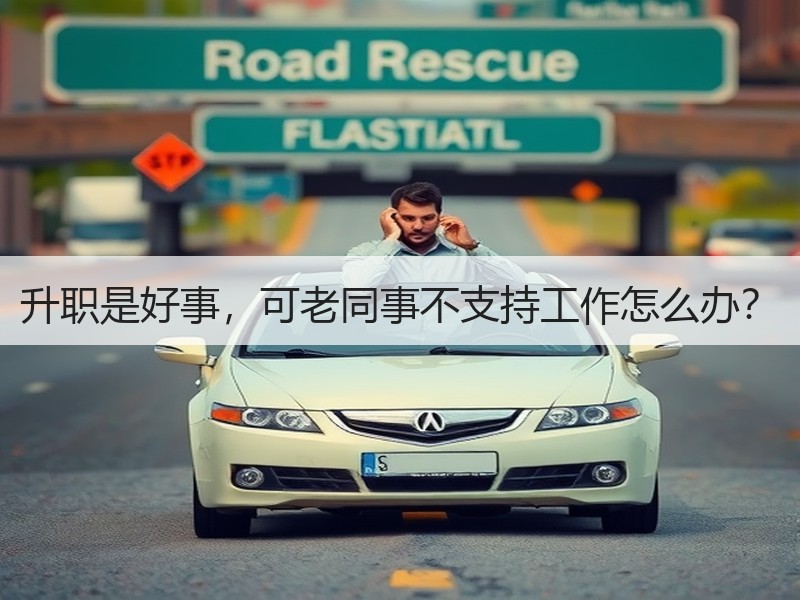 升职是好事，可老同事不支持工作怎么办？