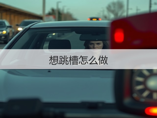 想跳槽怎么做(图2) 想跳槽怎么做(图2)