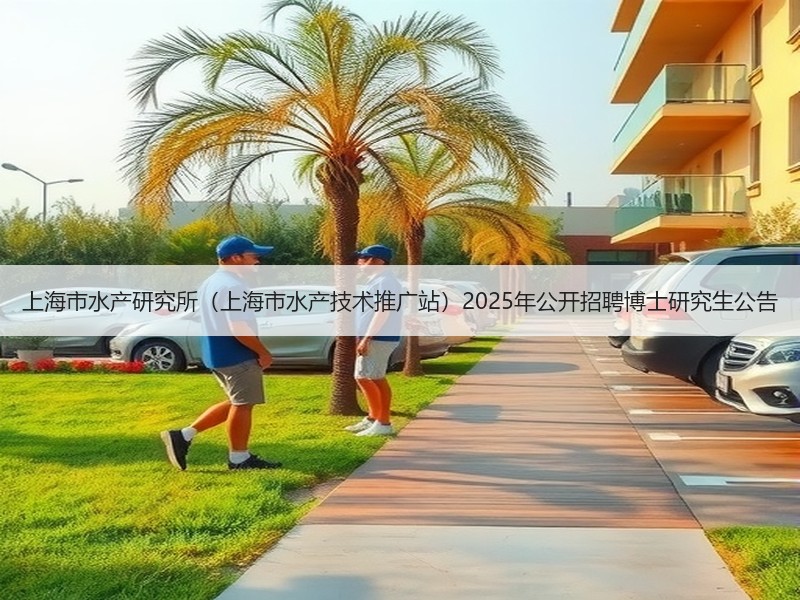 上海市水产研究所（上海市水产技术推广站）2025年公开招聘博士研究生公告