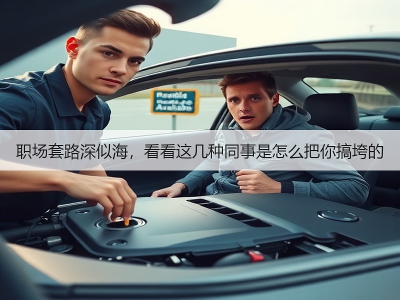 职场套路深似海，看看这几种同事是怎么把你搞垮的