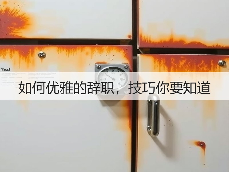 如何优雅的辞职，技巧你要知道