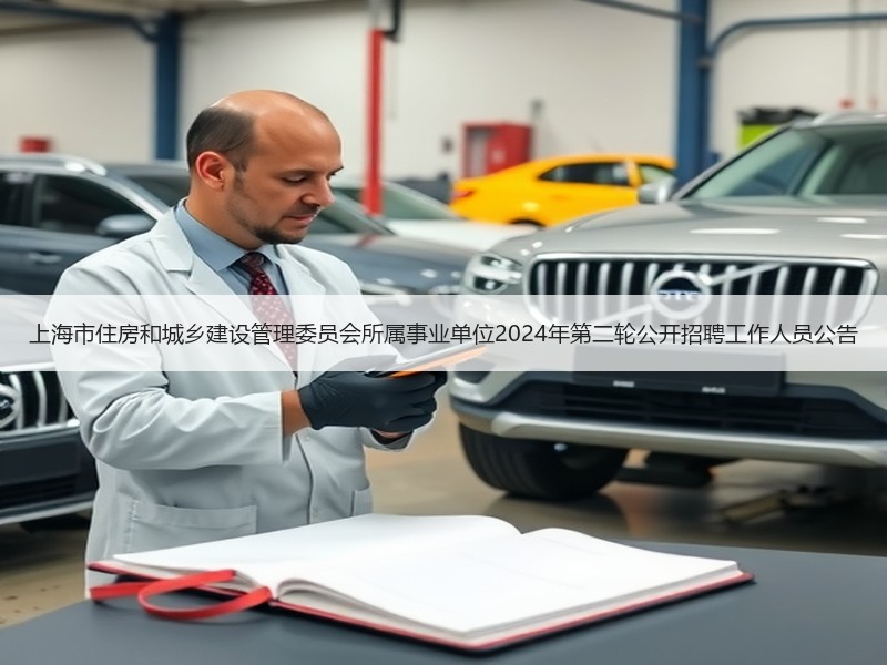 上海市住房和城乡建设管理委员会所属事业单位2024年第二轮公开招聘工作人员公告