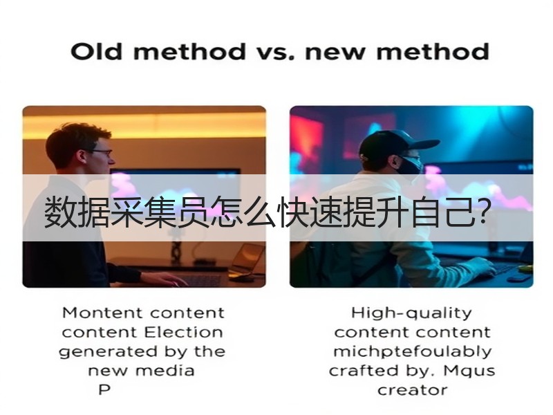 数据采集员怎么快速提升自己？