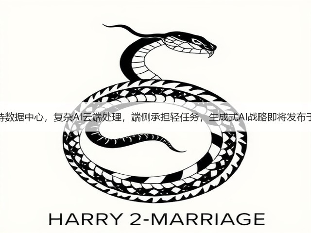 自研芯片加持数据中心，复杂AI云端处理，端侧承担轻任务，生成式AI战略即将发布于开发者大会(图1)
