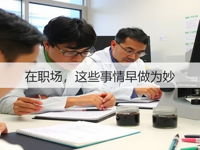 在职场,这些事情早做为妙(图2) 在职场,这些事情早做为妙(图2)
