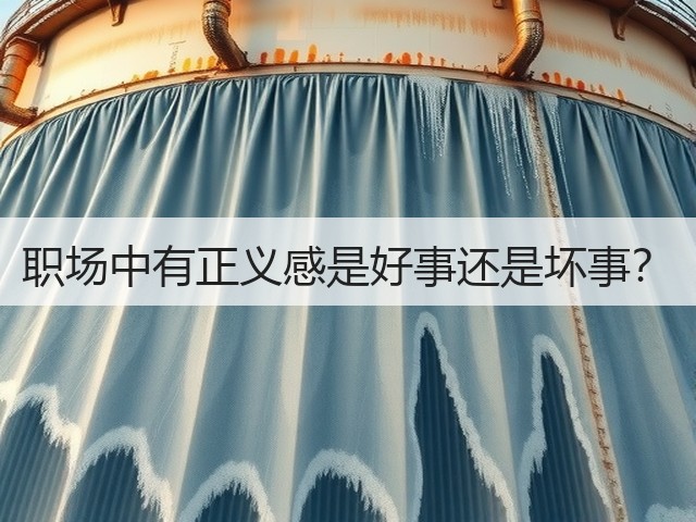 职场中有正义感是好事还是坏事？(图3)