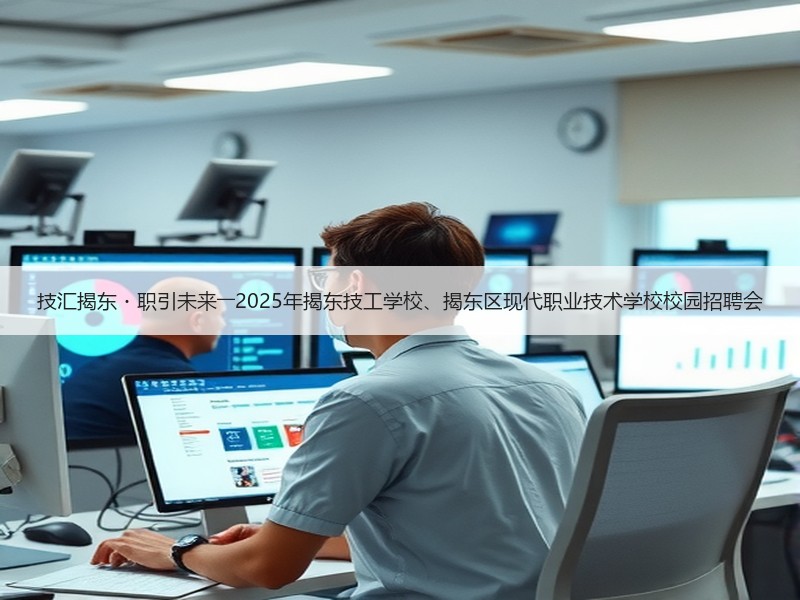 技汇揭东・职引未来――2025年揭东技工学校、揭东区现代职业技术学校校园招聘会