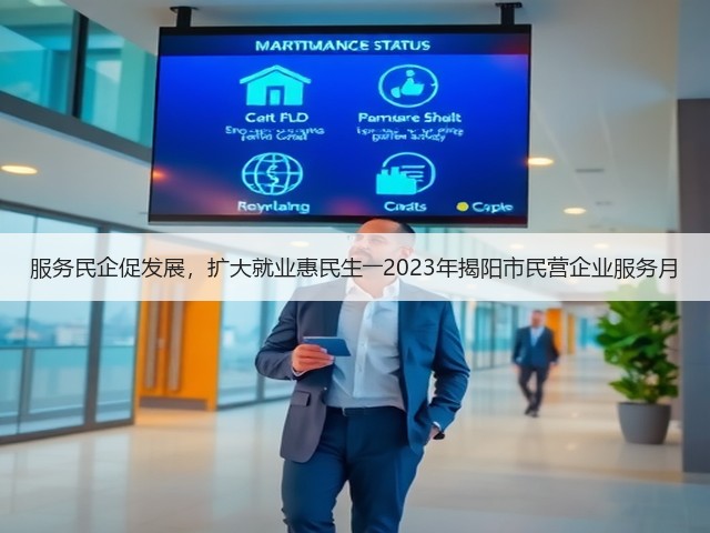服务民企促发展,扩大就业惠民生――2023年揭阳市民营企业服务月(图3) 服务民企促发展,扩大就业惠民生――2023年揭阳市民营企业服务月(图3)