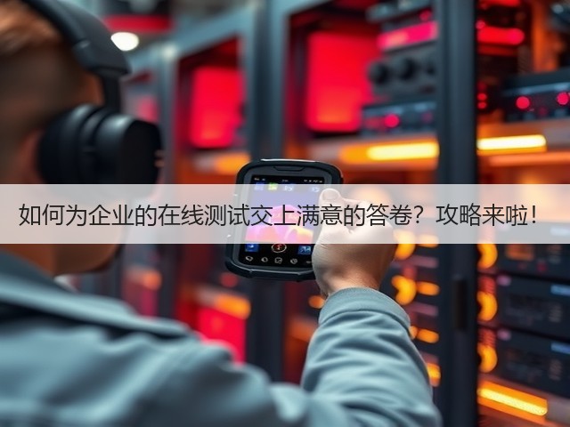 如何为企业的在线测试交上满意的答卷？攻略来啦！(图3)