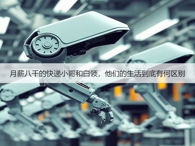 月薪八千的快递小哥和白领,他们的生活到底有何区别(图1) 月薪八千的快递小哥和白领,他们的生活到底有何区别(图1)