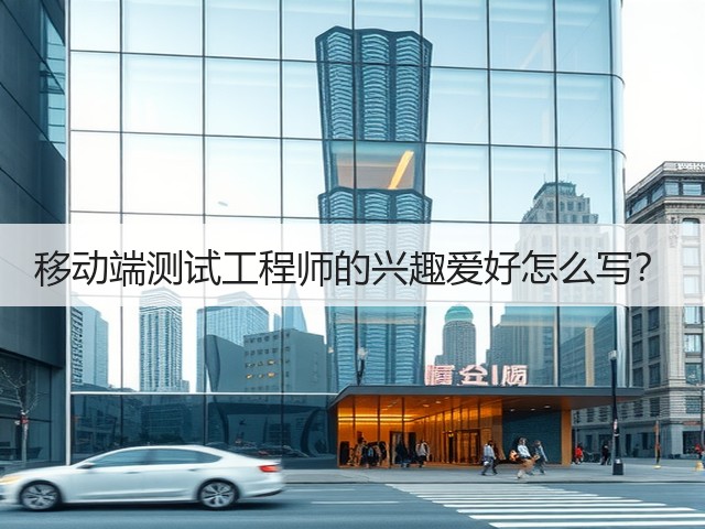 移动端测试工程师的兴趣爱好怎么写?(图2) 移动端测试工程师的兴趣爱好怎么写?(图2)