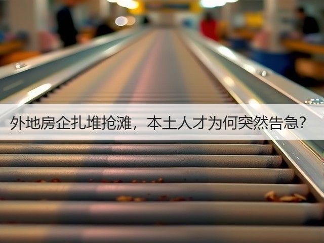 外地房企扎堆抢滩,本土人才为何突然告急?(图3) 外地房企扎堆抢滩,本土人才为何突然告急?(图3)
