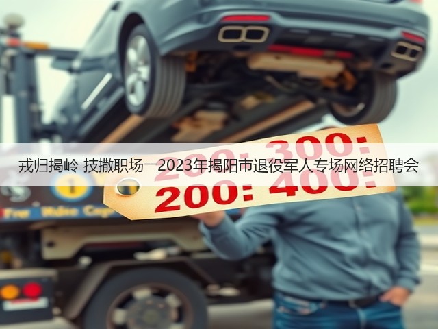 戎归揭岭 技撒职场――2023年揭阳市退役军人专场网络招聘会(图1) 戎归揭岭 技撒职场――2023年揭阳市退役军人专场网络招聘会(图1)