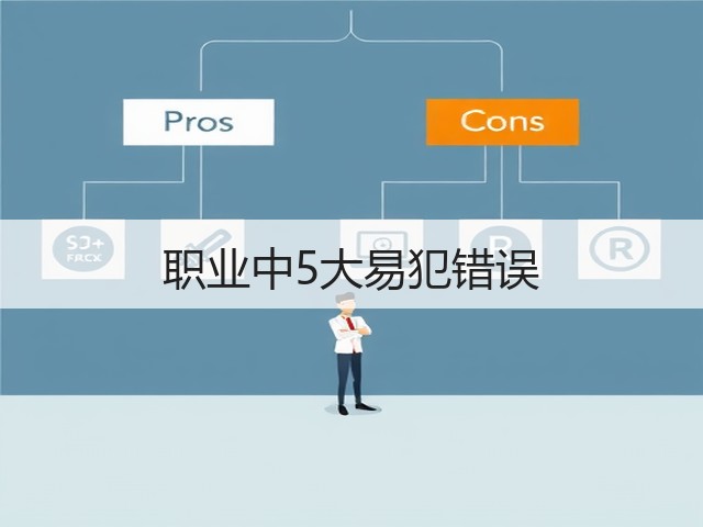 职业中5大易犯错误(图3) 职业中5大易犯错误(图3)